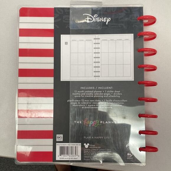 Disney MICKEY “PLAN YOUR DREAMS” Classic the happy planner creative planning - Picture 2 of 8